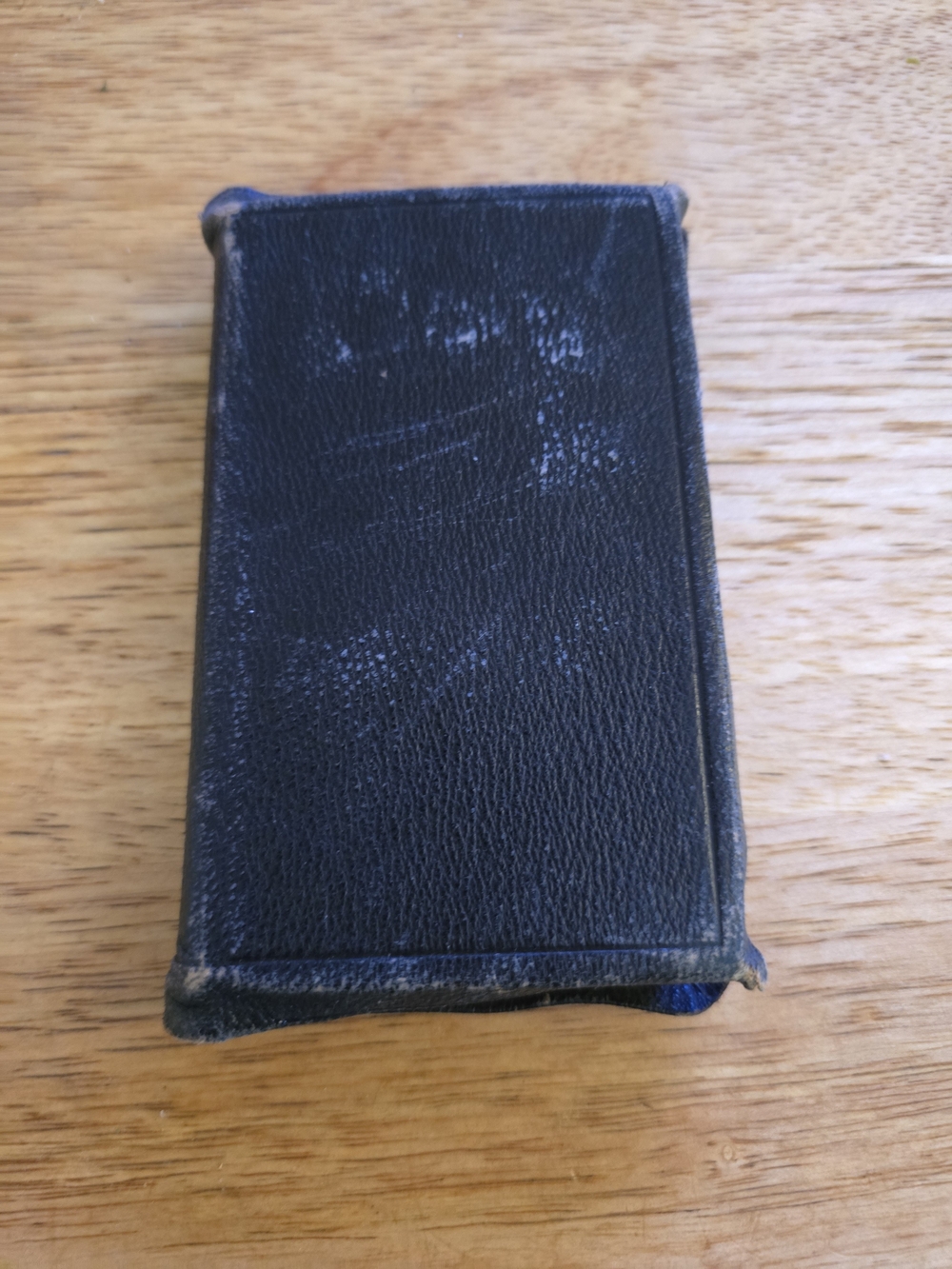 Vtg 1902 WWI OLD/NEW Testament POCKET Bible ARMY and NAVY EDITION 3x5x1 Used